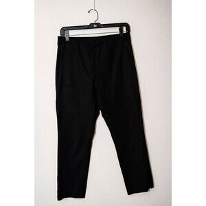J. Jill Essential cotton stretch 6 womens black pants elastic waist
